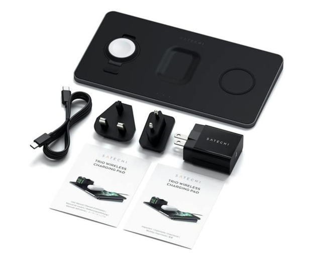 Satechi Trio Wireless Charging Pad ST-X3TWCPM / ICSTX3TWCPM - 1204116 - zdjęcie 4